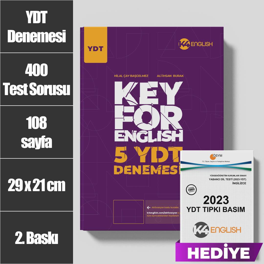 Kitap 5 YDT Denemesi 5 YDT Denemesi
